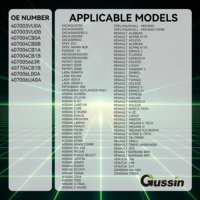Capteur TPMS GUSSIN OEM 407003VU0A 407003VU0B 407004CB0A 433,92 MHz pour Nissan-Micra, durée de vie de 5 ans