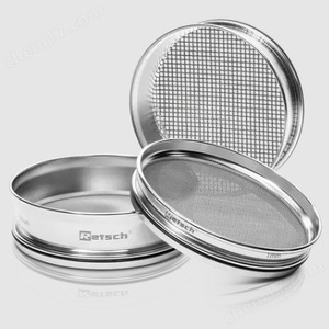 Tamices Analíticos Retsch 60.131.000355 60.131.000045 de Malla de Acero Inoxidable, Fabricados en Alemania, para Análisis del Tamaño de Partículas - Product Image 1