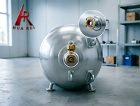 Récipient sous pression personnalisé pour l'industrie des processus anti-corrosion  Récepteur de gaz et réservoir de stockage de produits chimiques