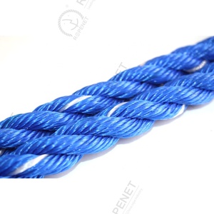 Wholesale Factory Price 3 Strand Twisted Poly <strong>Rope</strong> Polyethylene <strong>Rope</strong> PE <strong>Rope</strong> With UV For Fishing Farming - Product Image 3