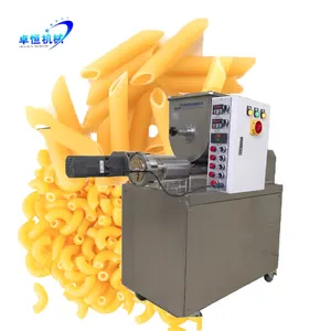 With Different Molds Spaghetti Macaroni Pasta Maker Hollow Tube Noodles Forming Machine Processing Macaroni Pasta Making Machine
