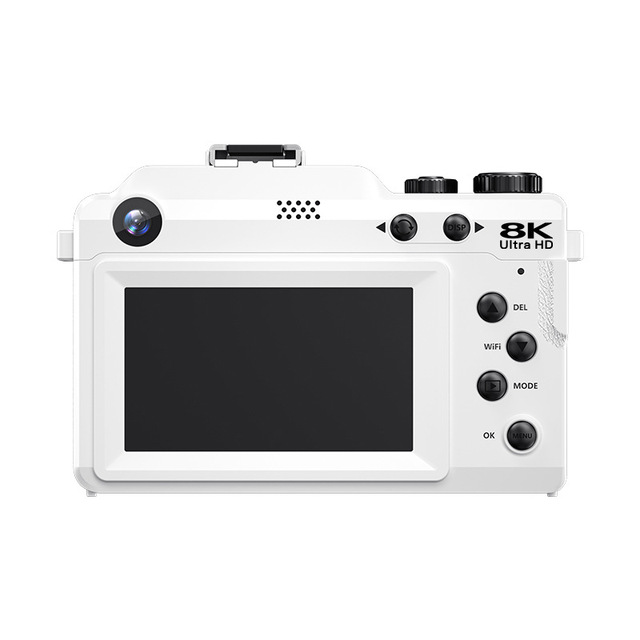 Alibaba Professional Camera 8K Mirrorless Camera with High-Definition Video and CCD Sensor Supports Front and Rear Selfie Mirror