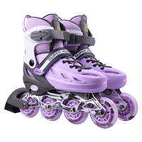 Chaussures de patins à roues alignées de taille réglable Chaussures de patins à roues alignées à roulettes en PP à coque dure de haute qualité Vente en gros