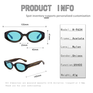 Retro Cat Eye Sunglasses Oval Fashion Eyewear UV400 Unisex <b>Driving</b> Beach Travel Shades - Product Image 5