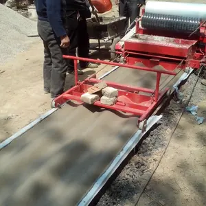 Automatic concrete roof tile sheet making machine