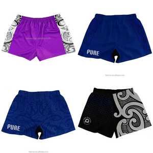 FQ Personnalisé Aboriginal Rugby League Shorts Plaine Shorts De Sport Rugby Sur-Filed Polyester Team Wear Hommes Jeunes Rugby UNION Shorts - Product Image 5