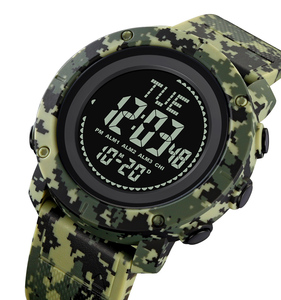 Skmei 2095 Đồng Hồ Nhà Máy Thời Trang Mới Của Người Đàn Ông Đồng Hồ Kỹ Thuật Số Không Thấm Nước 12/24 Giờ Đồng Hồ OEM/ODM Logo Reloj - Product Image 6