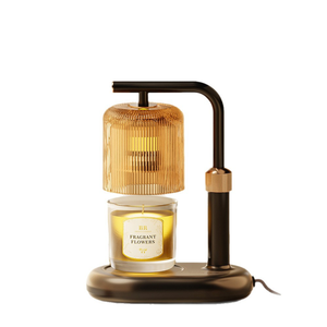 Lampe chauffe-bougie sans flamme à minuterie 50W GU10 pour table, fonction de fusion de cire, décoration d'ambiance pour la maison, vente en gros - Product Image 3