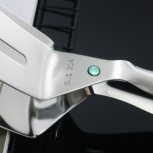 Pinzas para carne de acero inoxidable 304, pinzas multifuncionales para alimentos, para asar, freír carne, pescado, tortitas, uso doméstico en la cocina - Product Image 2
