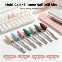 Accessoires professionnels pour ponceuse à ongles électrique Evolisse : embouts en silicone, fraises, polisseuses, meuleuses, résistants à la chaleur, pour usage domestique et en salon