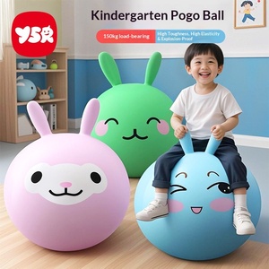 Équipement sportif pour la maternelle - Balles épaisses en forme de cornes de chèvre - Balles rebondissantes pour l'entraînement sensoriel - Balles à sauter - pour enfants - Product Image 2