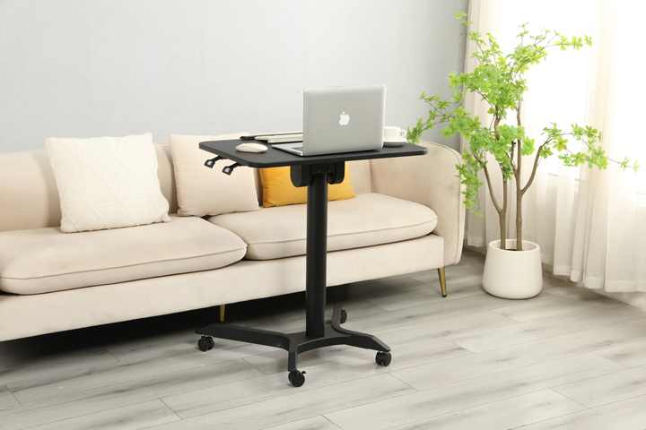 ADA Pneumatic Height Control Computer Standing Desk Flip Angle 0-90 ...