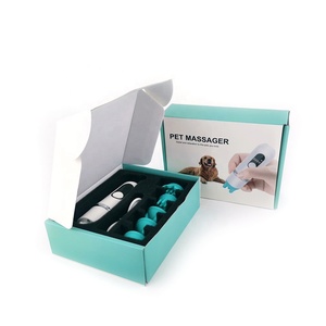 Masajeador de cabeza eléctrico multifunción, inalámbrico, pequeño, para gatos, perros, mascotas, con cabezales reemplazables - Product Image 6