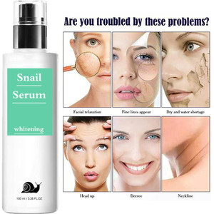 Ốc làm trắng huyết thanh tiên tiến Hàn Quốc chất lỏng sản phẩm chăm sóc da 100% collagen tự nhiên Kem dưỡng ẩm mặt Nữ Chống mụn trứng cá 500 Pcs - Product Image 2