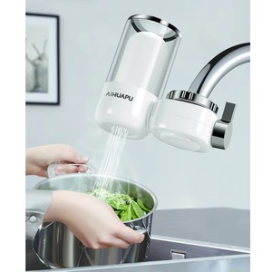 Filtre purificateur d'<span class=keywords><strong>eau</strong></span> pour robinet en plastique avec mineralisation du strontium, charbon actif et céramique <span class=keywords><strong>de</strong></span> diatomées pour une <span class=keywords><strong>eau</strong></span> <span class=keywords><strong>alcaline</strong></span> saine - Product Image 2