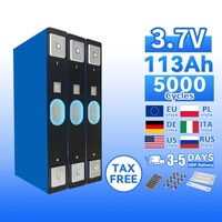 Литий-ионный призматический аккумулятор CALB 3.7В 100Ач для систем накопления энергии, также доступны варианты 113Ач, 118Ач, 161Ач, 169Ач, 195Ач для различных применений