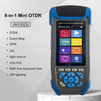 Équipement à fibres optiques OTDR multilingue JW3302SJ Mini testeur de fibres optiques OTDR Outil de test Ftth Smart Otdr