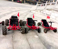 Go-Kart Todoterreno de Gasolina de Dos Tiempos, Cuatro Ruedas, para Entretenimiento, Transfronterizo, Superventas, con Capacidad de Carga de 150 kg