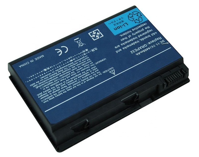 Rechargeable Battery External Lithium Ion Laptop Battery 11.1V 4400mAh/49WH Fit for Extensa 5320