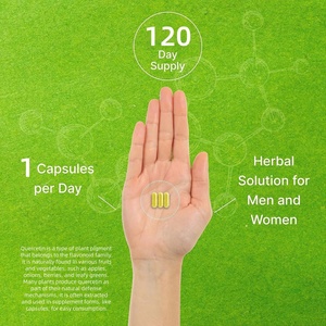 Fitosoma Dihidratado, Extracto Natural de Sophora Japonica, 98% Quercetina, Suplemento Dietético Orgánico, Apoyo Energético, Cápsulas Deshidratadas - Product Image 3