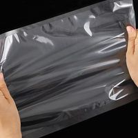 Pochette de conservation sous vide en plastique transparent renforcée, anti-fuite, scellée sur 3 côtés, écologique, pour aliments congelés, utilisable au micro-ondes
