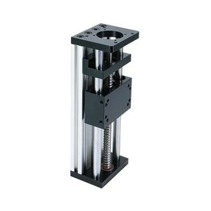 โมดูลโต๊ะเลื่อนแบบแมนนวล HLTNC Linear Sliding Table KK Module GX80 1204 Series - Product Image 4
