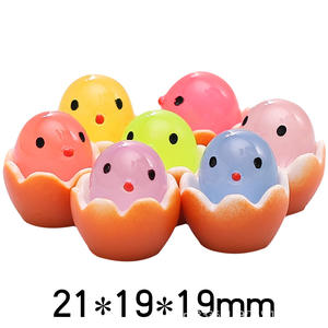 Huevo Luminoso de Dibujos Animados, Adorno de Resina de Animales Pequeños, Accesorios de Joyería Hechos a Mano, Bolsas Sorpresa, Materiales para Juguetes al por Mayor - Product Image 5