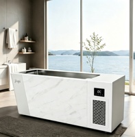 Machine de refroidissement autonome pour baignoire à glace en acrylique pour villa, salle de sport, extérieur