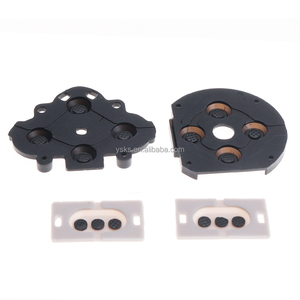 PSP1000 Ruber Pad Clavier en caoutchouc de silicone pour contrôleur PSP 1000 Boutons conducteurs Pièces de rechange pour réparation - Product Image 3