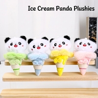 Porte-clés en peluche panda dessin animé mignon en gros, pendentif créatif, petit pendentif, porte-clés en peluche animal exquis