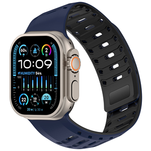 Correa de Silicona Líquida Ergonómica con Diseño Inclinado OEM Compatible con Apple Watch 11 S10 9 8 - Product Image 3