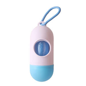 ถุงใส่อุจจาระสุนัขพลาสติกพร้อมพวงกุญแจประเภทแคปซูลที่ใส่ขยะแมวใช้งานได้จริง - Product Image 6