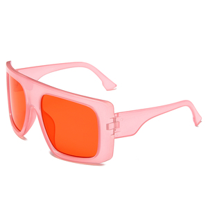 NWOGLSS 9036 Trendy New Color PC Frame Custom Logo Gafas de sol - Product Image 4