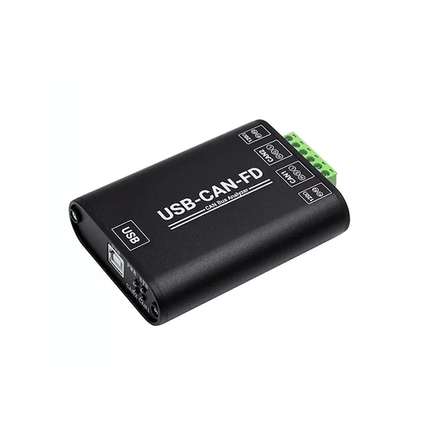Industrial grade CAN bus data analyzer USB to CAN FD interface converter communication module...