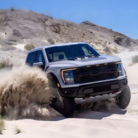 Tangki Bahan Bakar Al Mg Alloy 187L Heavy Duty Baru untuk F-150 Raptor P60 4WD Arctic Adventure Perjalanan Jarak Jauh