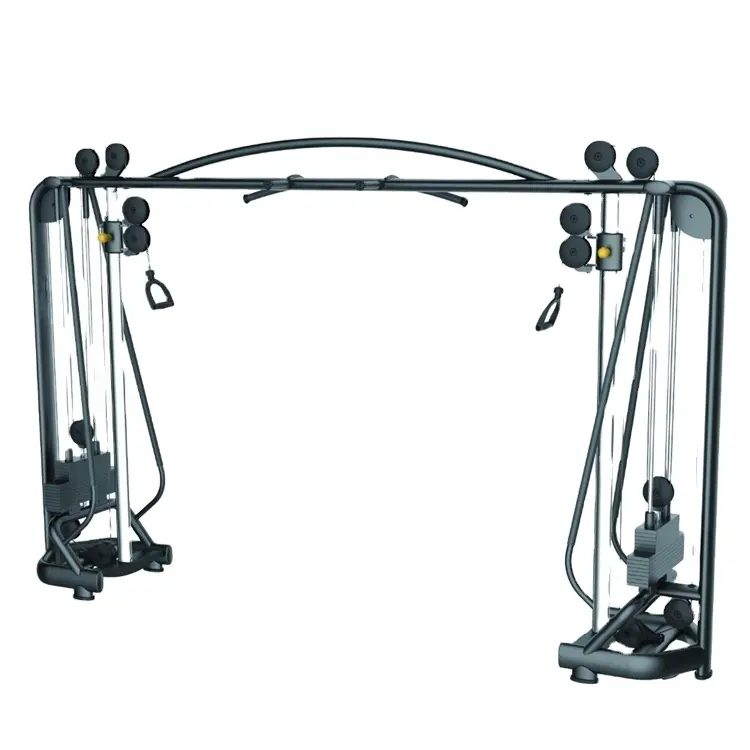 Kapalı ağırlıkları spor egzersiz 2022 ticari spor Fitness ekipmanı kablo Crossover makinesi malzeme spor ev jimnastik salonu AN14