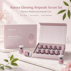 เซรั่มบำรุงผิว Seek Pretty 1% PDRN Salmon DNA Serum Skin Boother 100% Pure PDRN Lighting Aurora Glowing Skin Care Ampoule Serum - Product Image 2