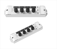 Contrôleur LED RF V1-KF 12V 2.4G 4 canaux 4 boutons à intensité variable pour éclairage LED, certifié ROHS