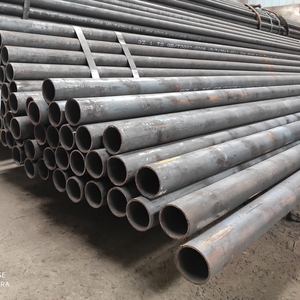 Tube rond en acier au carbone soudé ERW Q235 Q345 pour la construction / structure de serre - Vente en gros usine - Product Image 4