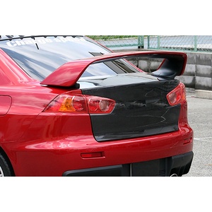 Accesorio Decorativo para Maletero Trasero de Fibra de Carbono Estilo OEM para Mitsubishi Lancer X EX EVO 10 Modelos 2008-2017 - Product Image 2