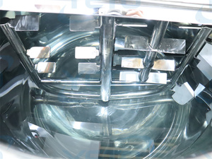 100l-500l di chuyển xi-rô làm cho máy công nghiệp thép không gỉ làm nóng bể trộn cho Kem dưỡng da dầu gội xà phòng lỏng - Product Image 2