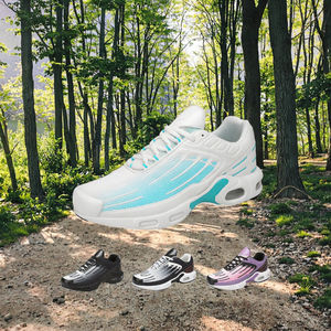 Nueva Llegada, Personalizable, Cómodos Zapatos Deportivos para Hombre con Cordones, Parte Superior <span class=keywords><strong>de</strong></span> Malla Transpirable, Amortiguación, Colores <span class=keywords><strong>de</strong></span> <span class=keywords><strong>Moda</strong></span>, Estilo Casual - Product Image 4