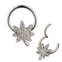 Anneaux de nez en titane GZN en forme de coquille de tortue et de feuille, anneaux de nez, anneaux de lèvres, bijoux de Piercing Labret, vente en gros, nouveau, ASTM F136