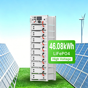 แบตเตอรี่แบบติดตั้งบนแร็ค 512V-614.4V 100Ah 51.2-61.4kWh แบตเตอรี่ลิเธียมไอออนพลังงานแสงอาทิตย์แรงดันสูงแบบออฟกริด - Product Image 2