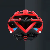 Casque de vélo tout-terrain pour adulte, écologique, en polystyrène expansé (EPS) et coque en PC, personnalisable, avec lumière détachable, réglable, sport, une seule étape