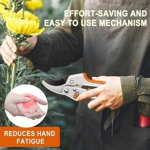 Sécateur électrique multifonctionnel DSC de haute qualité, cisailles à cliquet pour branches d'arbres et plantes, en acier inoxydable SK-5 - Product Image 5