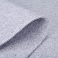Couverture chauffante électrique Remplissage non tissé en fibre de polyester Matière première Tissu Ouate de laine Aiguille perforée Chaussures en feutre de polyester