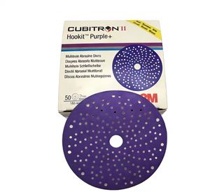 Disco <span class=keywords><strong>de</strong></span> Papel <span class=keywords><strong>de</strong></span> <span class=keywords><strong>Lija</strong></span> <span class=keywords><strong>de</strong></span> Pulido Cerámico Cubitron 3M 737U <span class=keywords><strong>de</strong></span> 6 Pulgadas, Abrasivo Especial para Automoción, Especial para Madera - Product Image 1