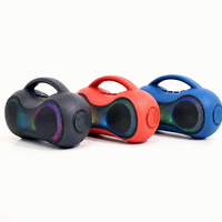 Boombox-Stil BT 5.3 Lautsprecher 8W RGB-Lichter TF USB FM Tragbares Audio-Gerät mit Tragegriff für Outdoor OEM ODM