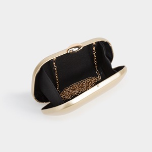 Borsa da Sera a Forma di Perla per Donna, Elegante Pochette per Matrimoni e Feste, Graziosa Mini Borsa a Tracolla con Catena - Product Image 6